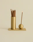 Cedar and Myrrh Cylinder & Sphere Incense Holder