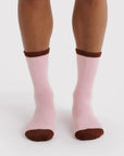 Chaussettes Ribbed Baggu Blush Mix