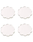 Rosha L. Daisy Clear Coasters (Set of 4)