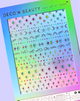 Deco Beauty Sparkle Nail Sticker Sheet