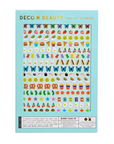 Deco Beauty Sunny Side Up Nail Sticker Sheet