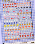 Deco Beauty x MARTINA'S TINY STORE Nail Sticker Sheet