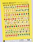 Feuille d'Autocollants pour Ongles Al Dente Deco Beauty