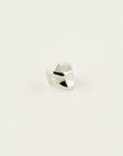 Sarah Bijoux Solid Silver Sculpted Adjustable Ring