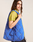 Sac Matelassé Roisin Bleu Damson Madder