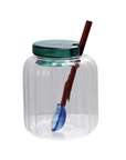 Bloomingville Glass Container and Spoon