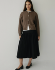 Cardigan Lucy Mocha All Row
