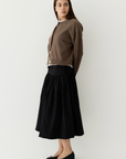 Cardigan Lucy Mocha All Row