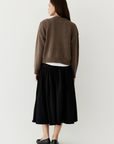 Cardigan Lucy Mocha All Row