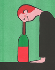 Affiche Bottle 12 x 17po Jean Jullien Kiblind Atelier