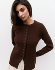 Mod Ref Priya Brown Cardigan