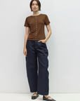 Haut Lucy Brun Mod Ref