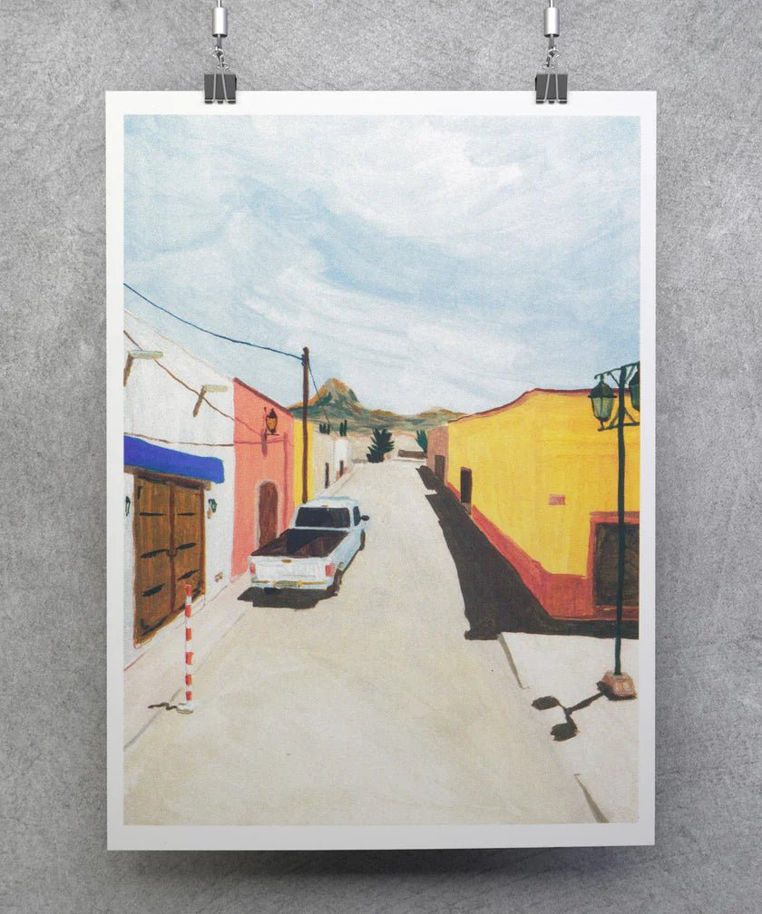 Affiche Bernal 12 x 17po N. Tatsumi Kiblind Atelier - Ex - voto