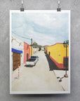 Affiche Bernal 12 x 17po N. Tatsumi Kiblind Atelier - Ex - voto