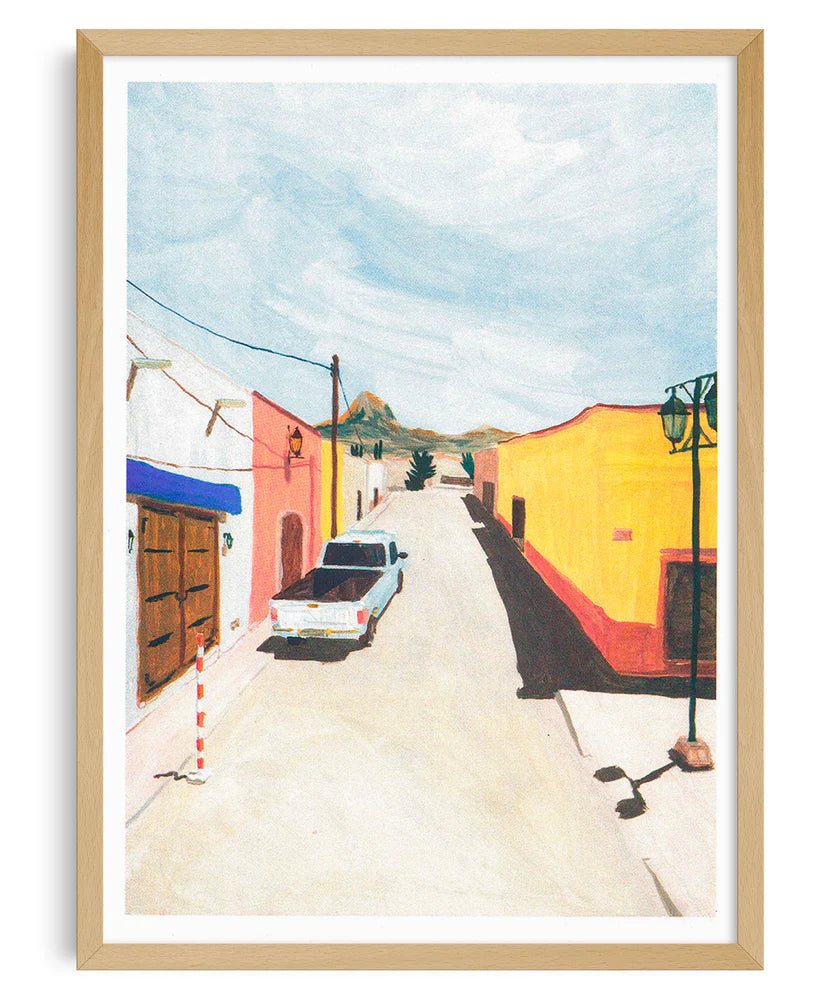 Affiche Bernal 12 x 17po N. Tatsumi Kiblind Atelier - Ex - voto