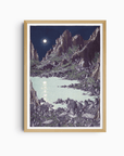 Affiche Bivouac 12 x 17po C. Vuillier Kiblind Atelier - Ex - voto