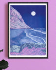 Affiche Blue Euphoria 12 x 17po M. Diemer Kiblind Atelier - Ex - voto