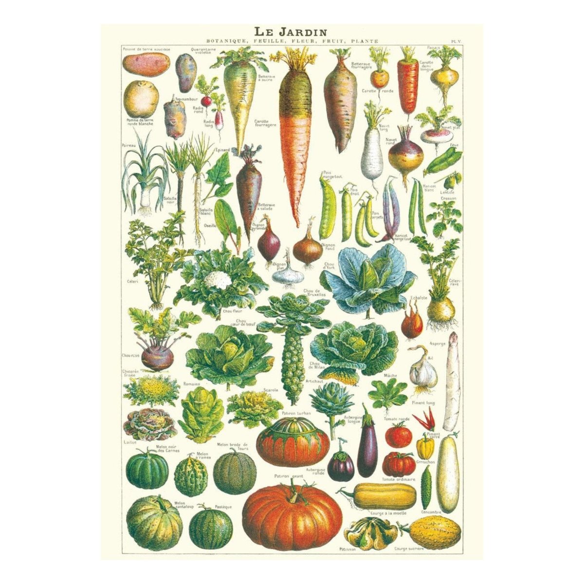 Affiche Cavallini Le Jardin - Ex - voto