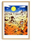 Affiche Extraterrestre 12 x 17po Floor Van Het Nederend Kiblind Atelier - Ex - voto