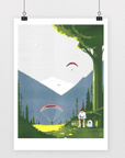 Affiche Game boy 12 x 17po Tom Haugomat Kiblind Atelier - Ex - voto
