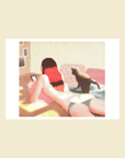 Affiche Just Out of the Bath 12 x 17po S. Wajimaya Kiblind Atelier - Ex - voto