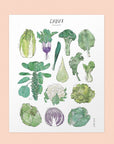 Affiche Laucolo 11 x 14 Choux - Ex - voto