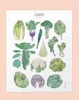 Affiche Laucolo 11 x 14 Choux - Ex - voto