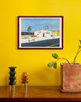 Affiche Lomita, CA 12 x 17po Nao Tatsumi Kiblind Atelier - Ex - voto