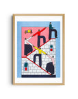 Affiche Progress was better before 12 x 17po Zack Rosebrugh Kiblind Atelier - Ex - voto