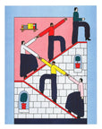 Affiche Progress was better before 12 x 17po Zack Rosebrugh Kiblind Atelier - Ex - voto