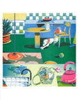 Affiche Quad in Quad Room 12 x 17po B. Panicha Kiblind Atelier - Ex - voto