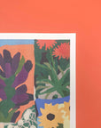 Affiche Riso Flowers Tominokoji - Dori 3 30x40 cm We are out of Office - Ex - voto