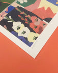 Affiche Riso Flowers Tominokoji - Dori 3 30x40 cm We are out of Office - Ex - voto