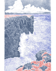 Affiche Scotland 12 x 17po Manon Diemer - Kiblind Atelier - Ex-voto