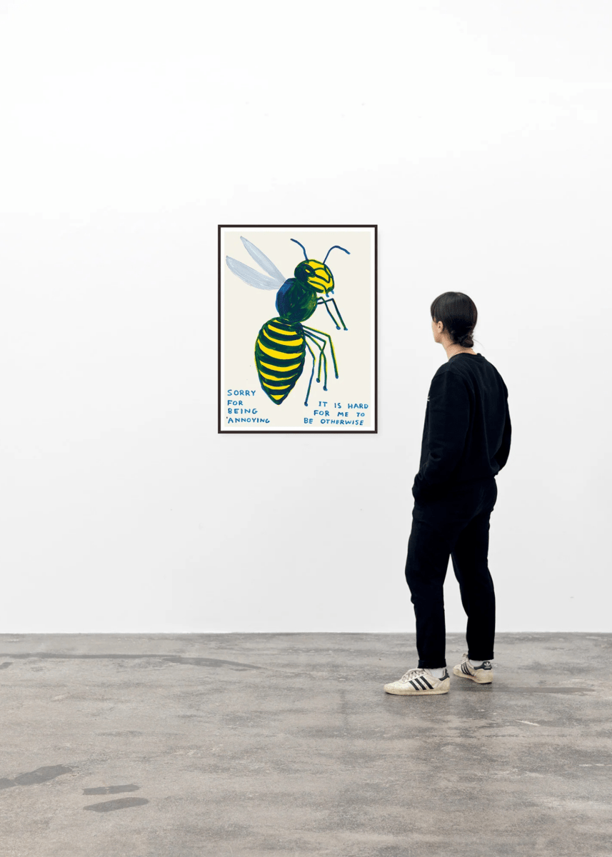 D.Shrigley Sorry For Being Annoying 60 x 80 cm Print – Ex-voto