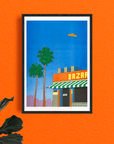 Affiche Spain at 15:00 12 x 17po Simon Bailly Kiblind Atelier - Ex-voto