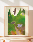 Affiche Taïga Paperole 8 x 10 - Ex-voto