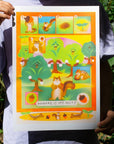 Affiche The Little Gardener 12 x 17po Zoey Kim Kiblind Atelier - Ex-voto