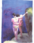 Affiche The Sisters 12 x 17po M. Molesti Kiblind Atelier - Ex - voto