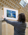 Affiche The Starry Night 12 x 17po Manon Diemer Kiblind Atelier - Ex - voto