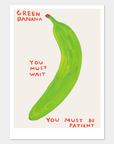 Affichette A5 Green Banana D.Shrigley - Ex - voto