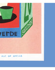 Affichette Riso Box 20 Tea Bags 5x7po We Are Out of Office - Ex - voto