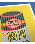 Affichette Riso Chuen Peppers 5x7po We Are Out of Office - Ex - voto