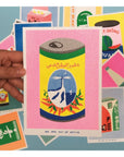 Affichette Riso Harissa 5x7po We Are Out of Office - Ex - voto