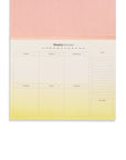 Agenda Non - Daté Hebdomadaire Fresh Growth Papier - Ex - voto
