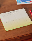 Agenda Non - Daté Hebdomadaire Fresh Growth Papier - Ex - voto
