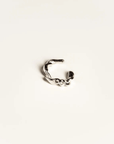 Anneau Ajustable Ruban Argent Sarah Bijoux - Ex - voto