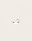 Anneau Ajustable Simple Argent Sarah Bijoux - Ex - voto