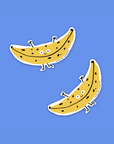 Autocollant Banane Anne - Julie Dudemaine - Ex - voto