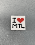 Autocollant I Heart MTL AYSA - Ex - voto